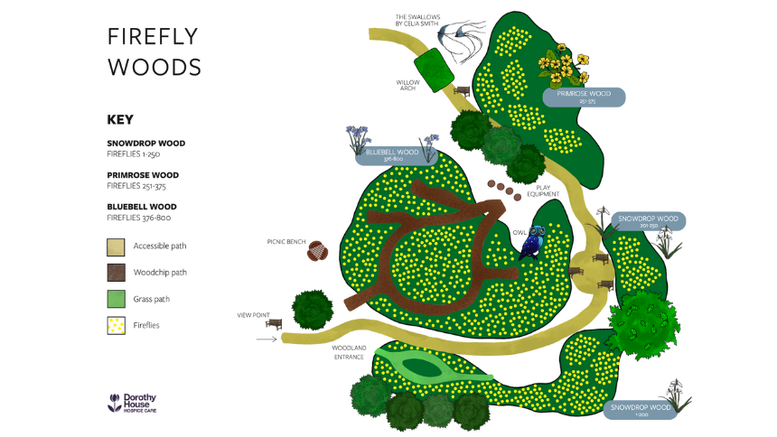 Firefly Woods Map